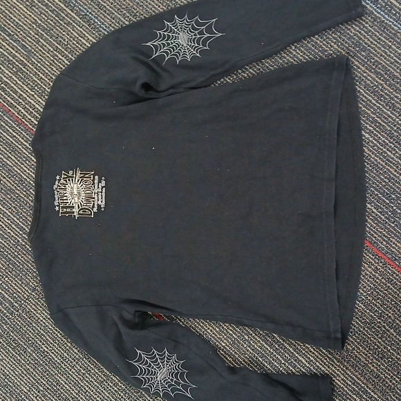 Vintage Harley Davidson Factory Toura Long Sleeve Tee XL - Picture 5 of 6